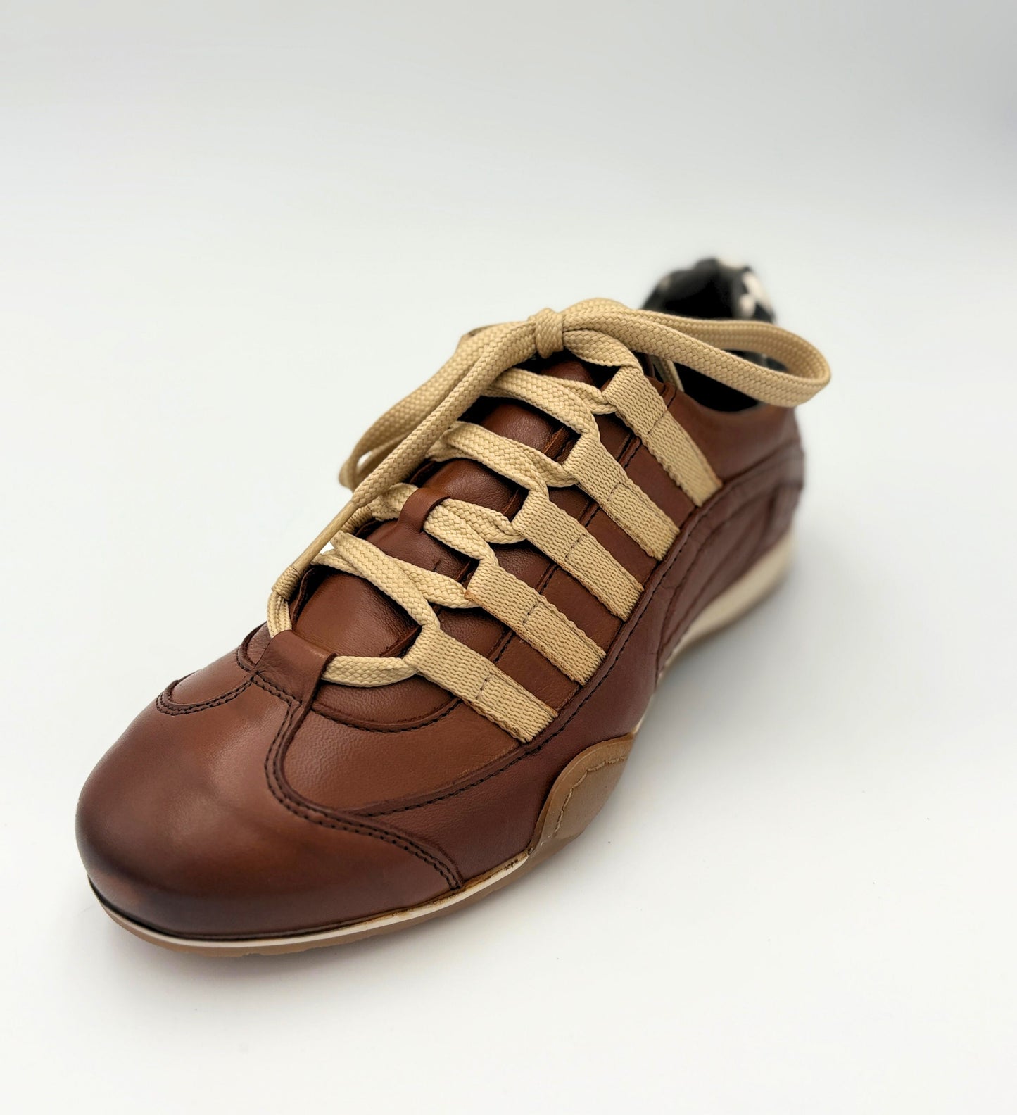 Chaussures de conduite GPO Racing Cognac - Femme