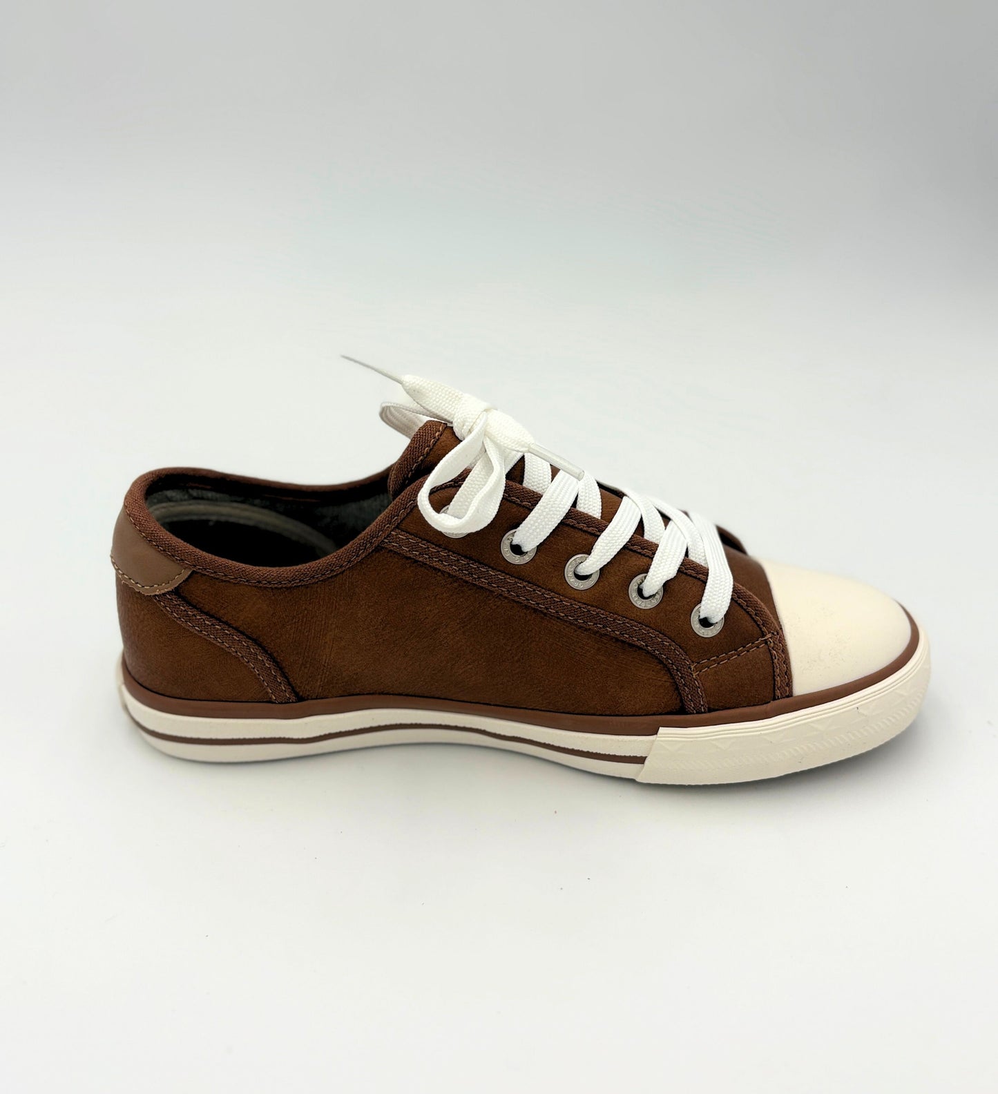 Baskets Gulf Marron Cognac - Femme