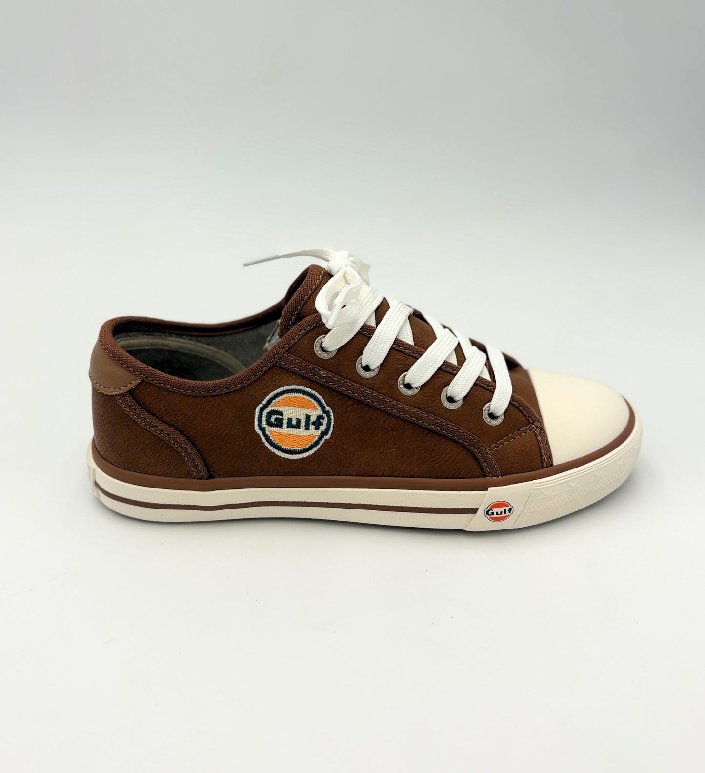Baskets Gulf Marron Cognac - Femme