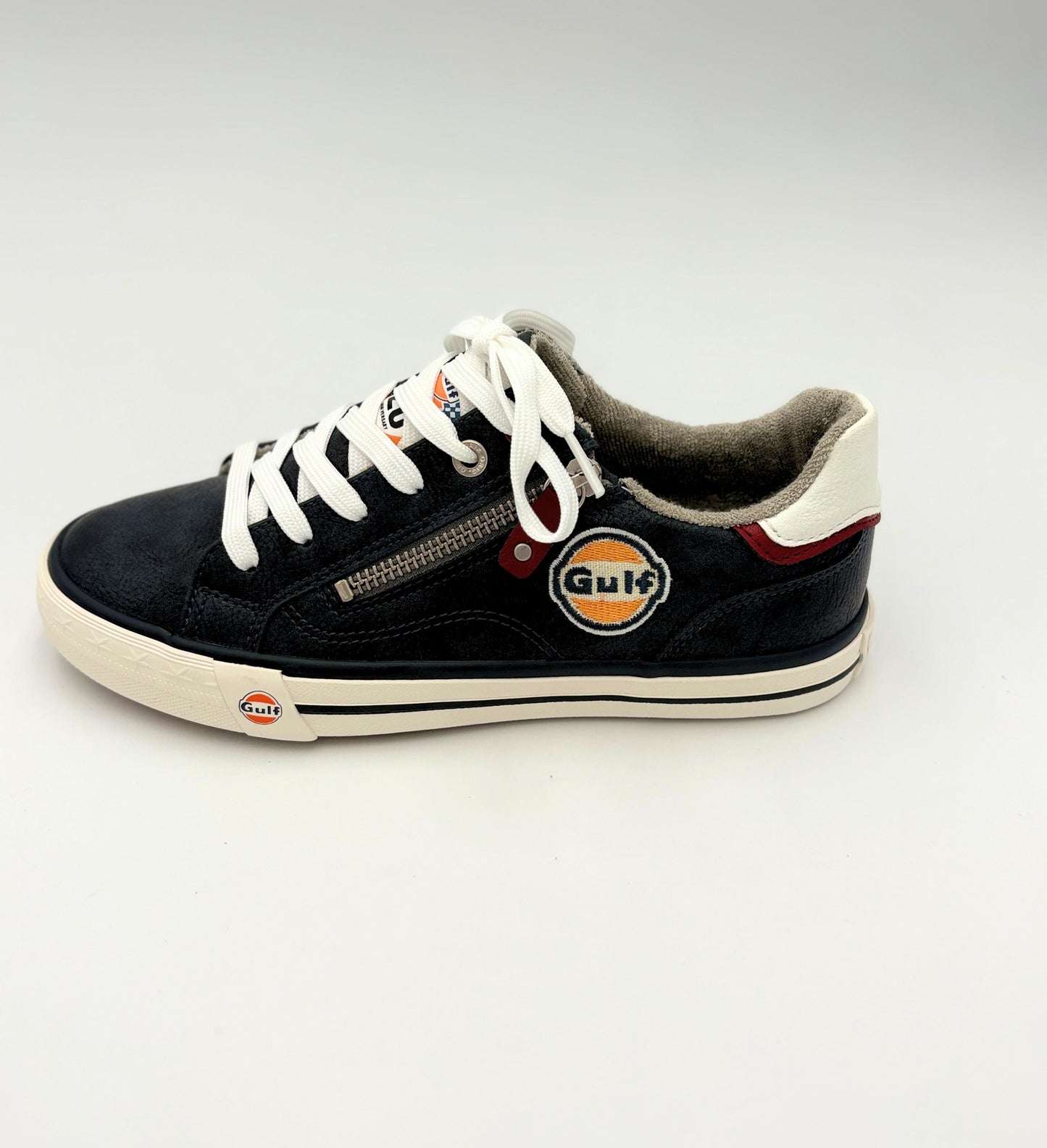 Baskets Gulf Zip Bleu Indigo - Femme