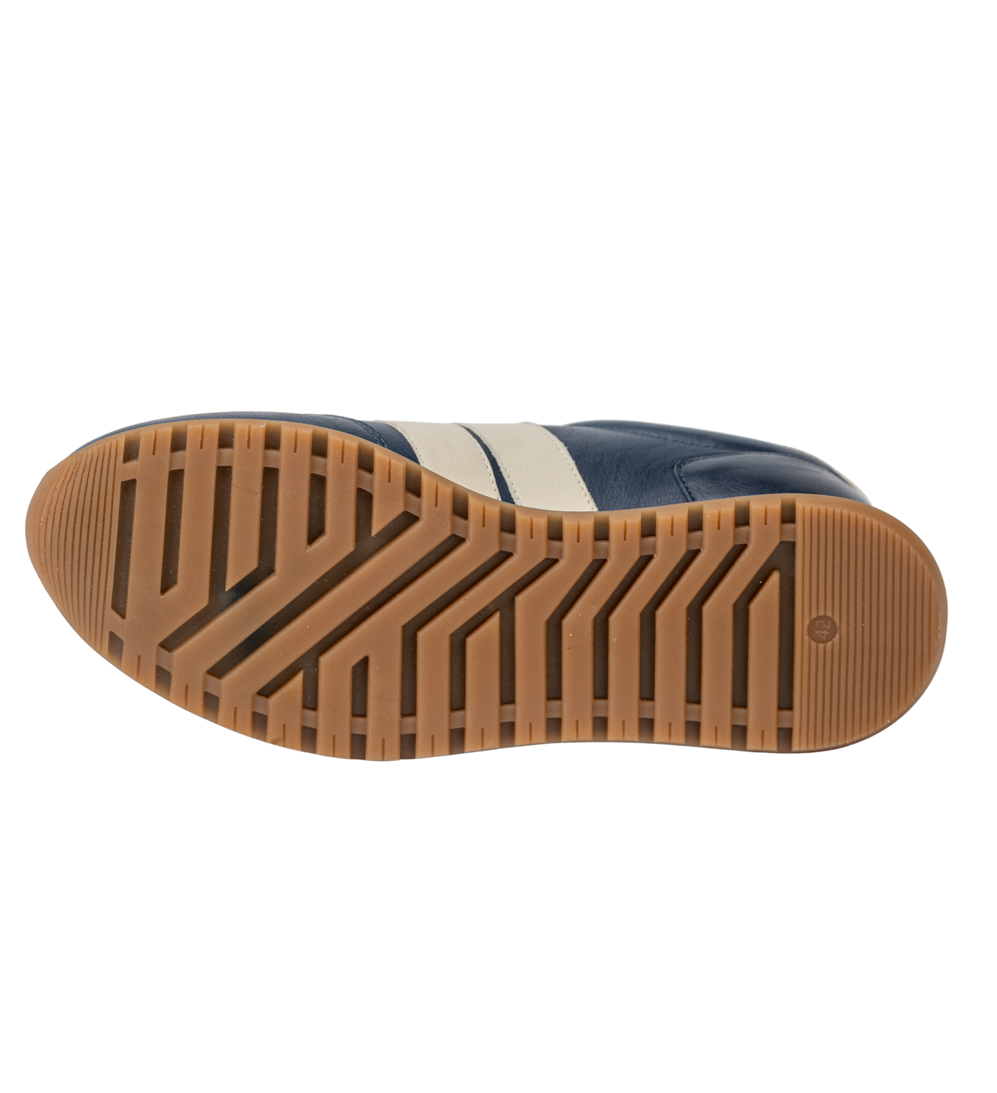 Chaussures Cuir Classic Legend Motors - Carroll Shelby Hall Bleu Marine
