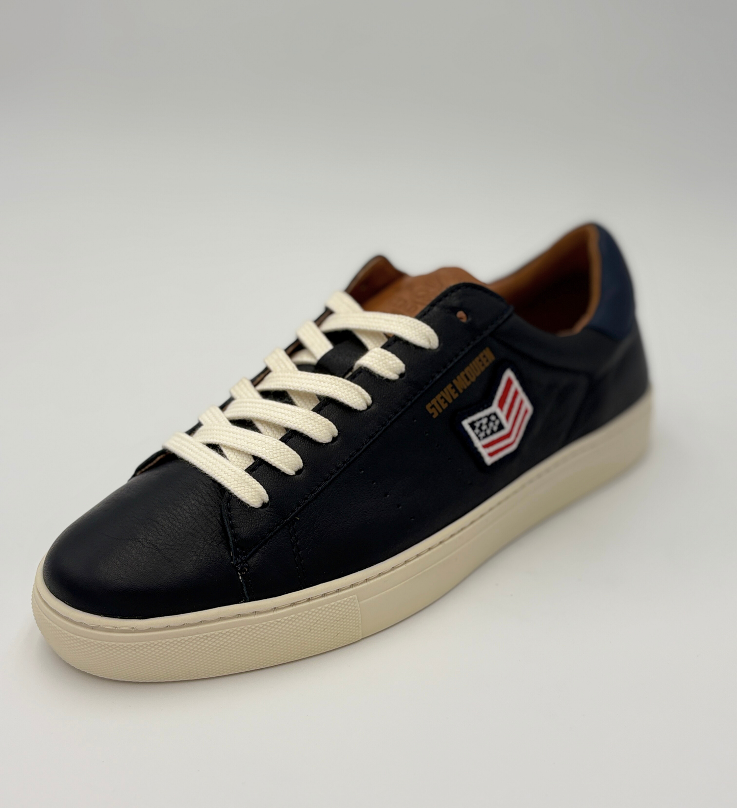 Chaussures Classic Legend Motors Steve McQueen McCoy Bleu Marine