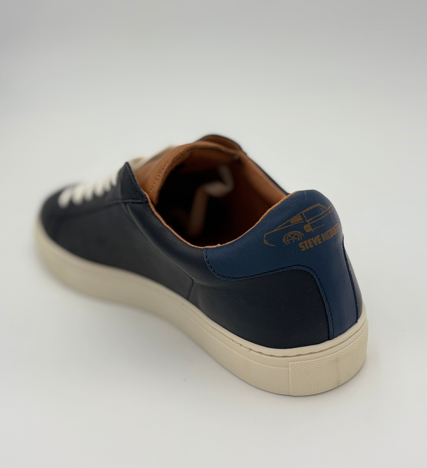 Chaussures Classic Legend Motors Steve McQueen McCoy Bleu Marine