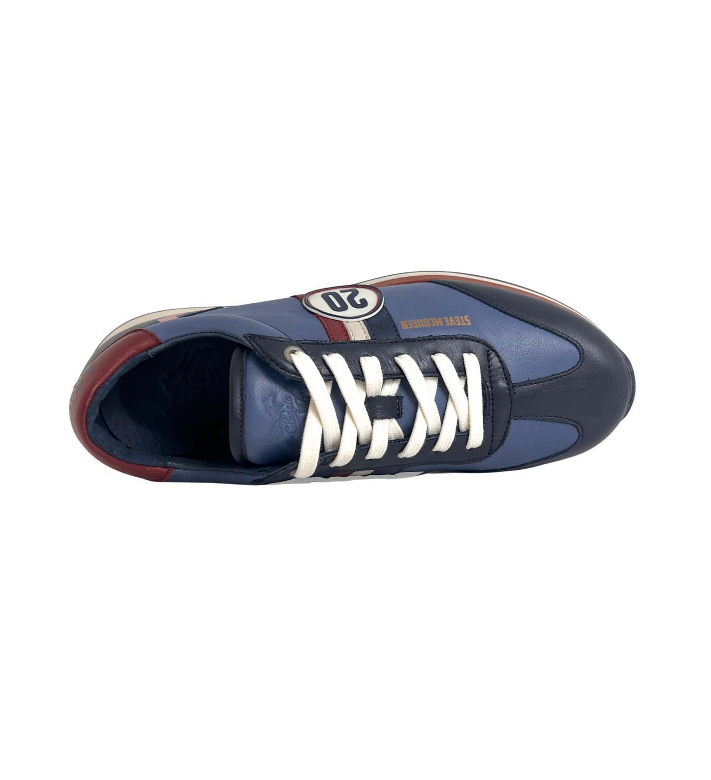 Chaussures cuir Classic Legend Motors Steve McQueen Cool Blue