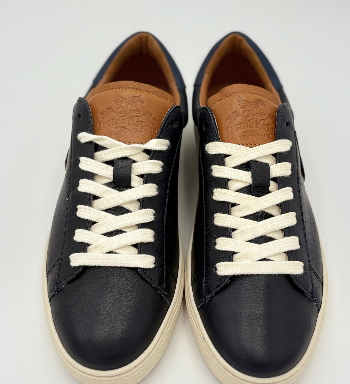 Chaussures Classic Legend Motors Steve McQueen McCoy Bleu Marine