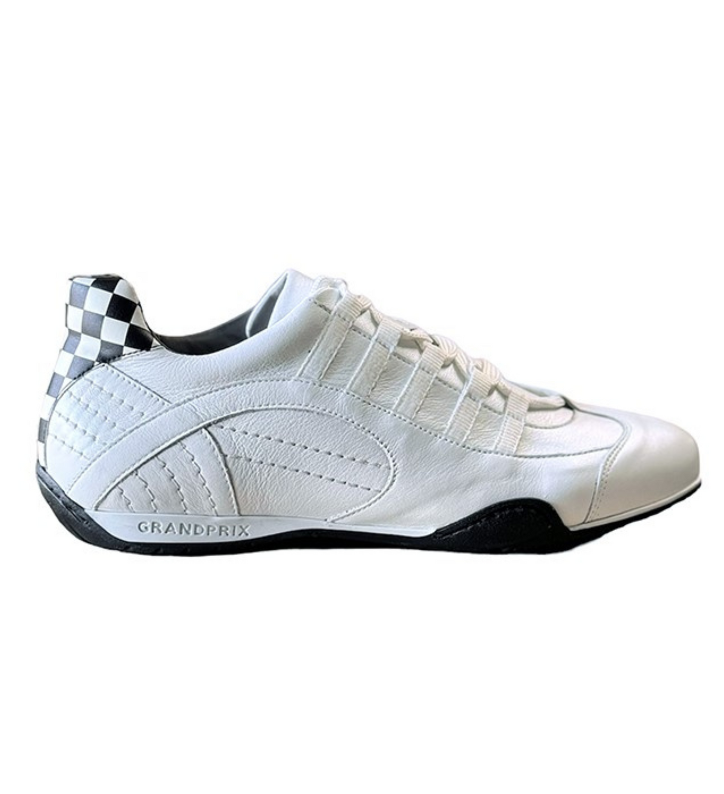 Chaussures de Conduite GPO White Black