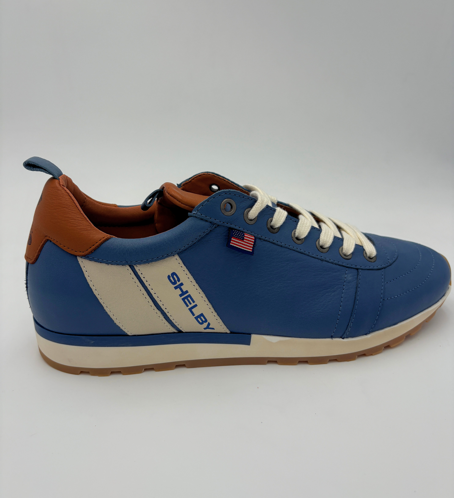 Chaussures Classic Legend Motors Caroll Shelby GT Bleu