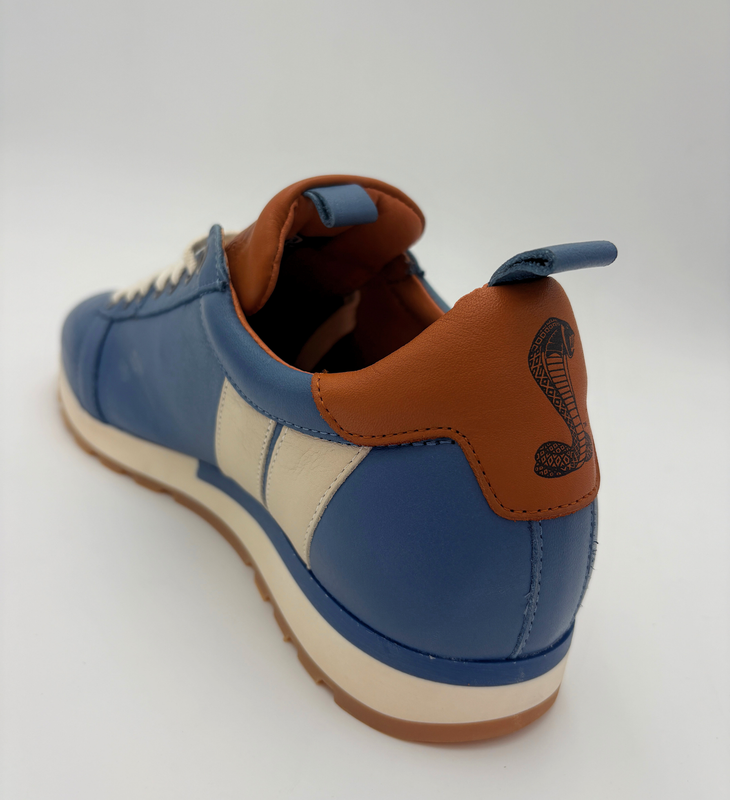 Chaussures Classic Legend Motors Caroll Shelby GT Bleu