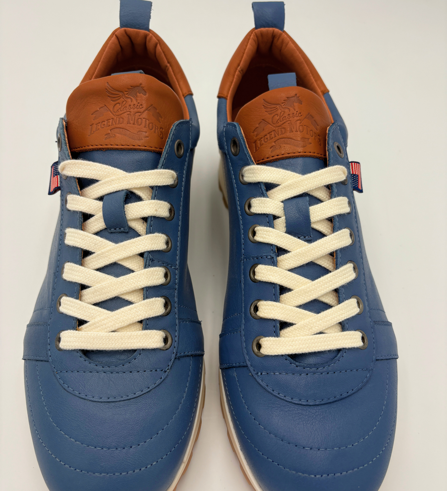 Chaussures Classic Legend Motors Caroll Shelby GT Bleu