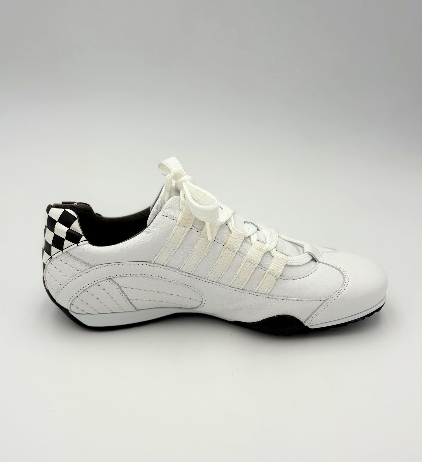 Chaussures de conduite GPO Racing White Black - Femme