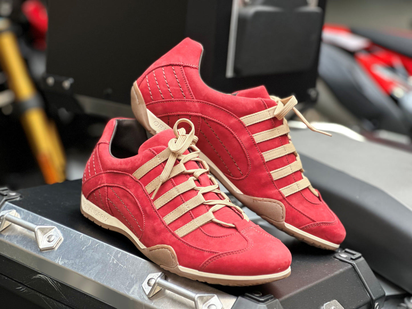 Chaussures de Conduite GPO Corsa Rosso