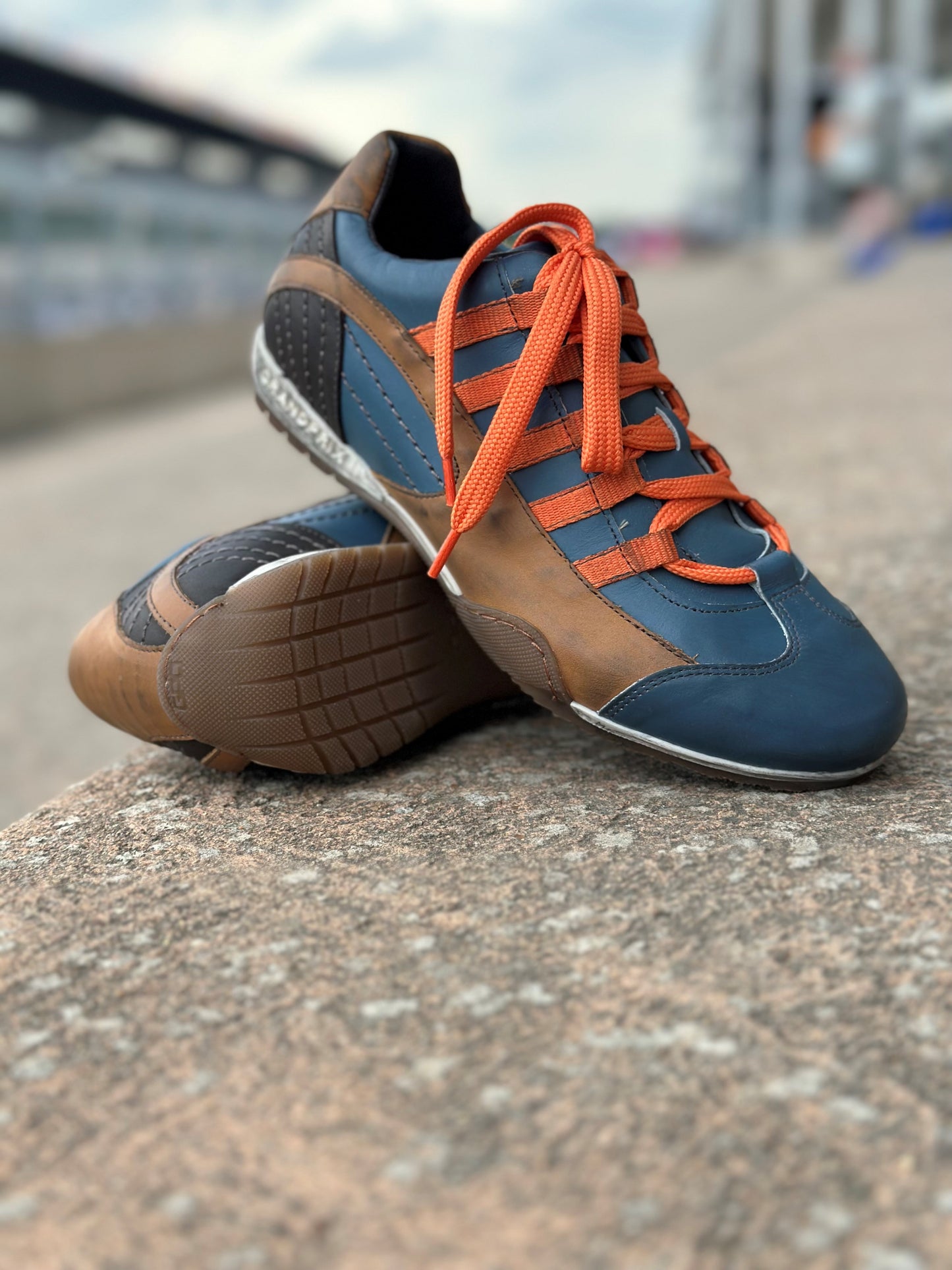 Chaussures de conduite GPO Monza Indigo - Femme