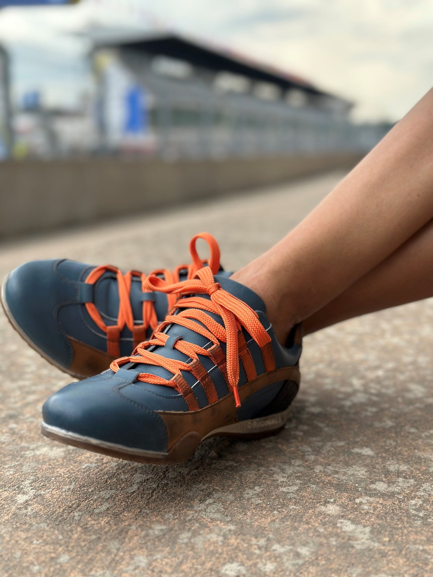 Chaussures de conduite GPO Monza Indigo - Femme