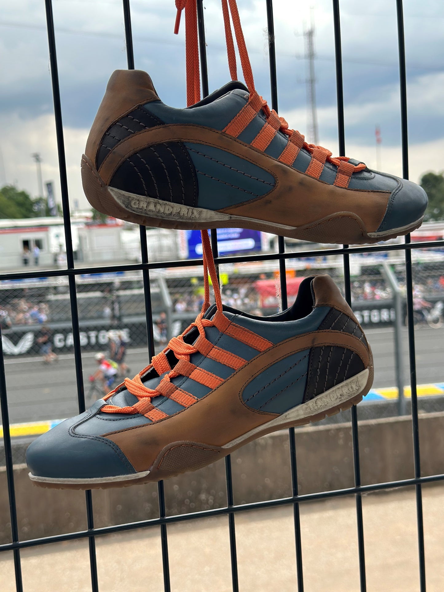 GPO Monza Indigo Driving Shoes - Women's