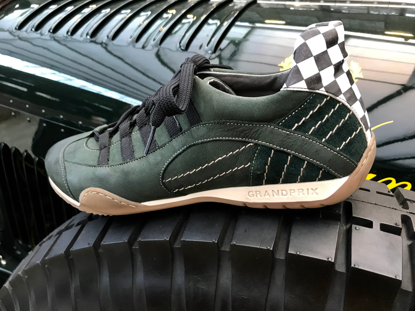 Chaussures de Conduite GPO Brexit Green