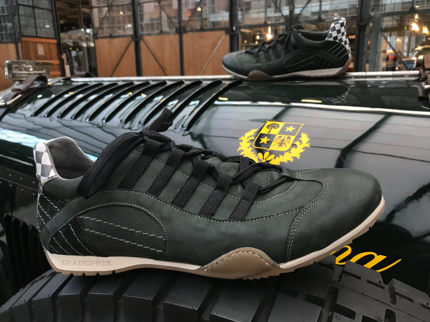 Chaussures de Conduite GPO Brexit Green