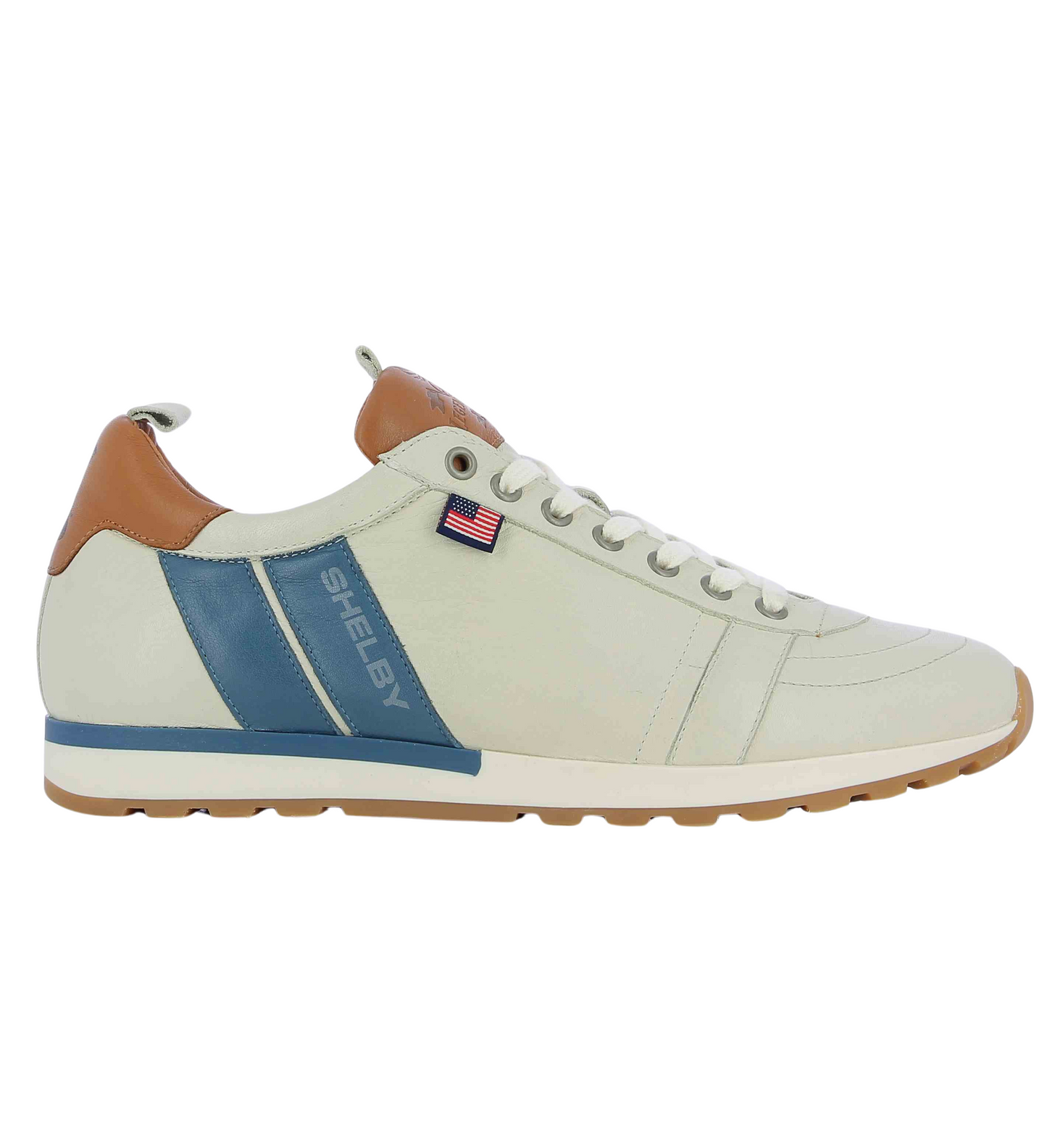 Chaussures Classic Legend Motors Caroll Shelby GT Ecru