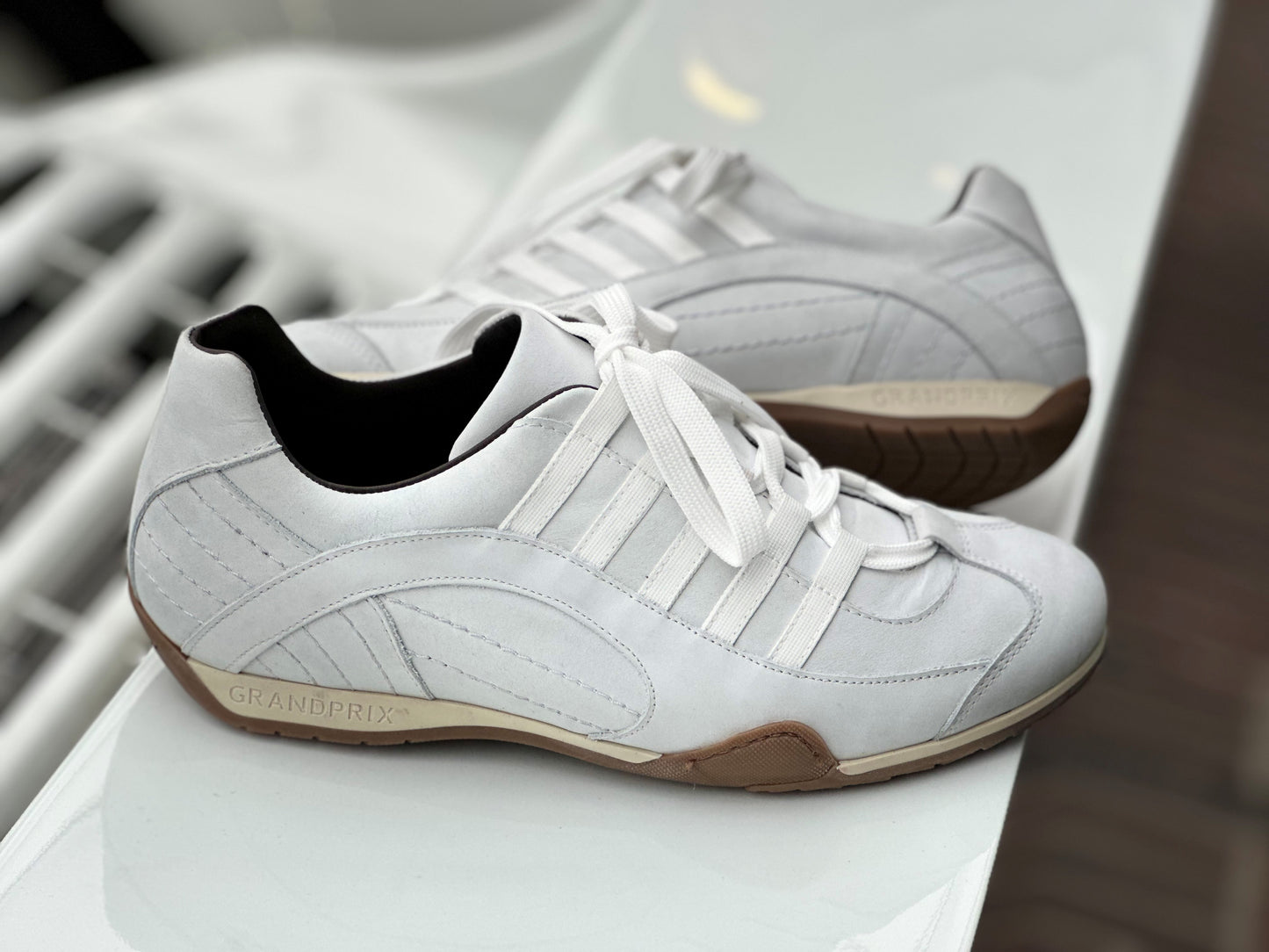 Chaussures de conduite GPO Smart White