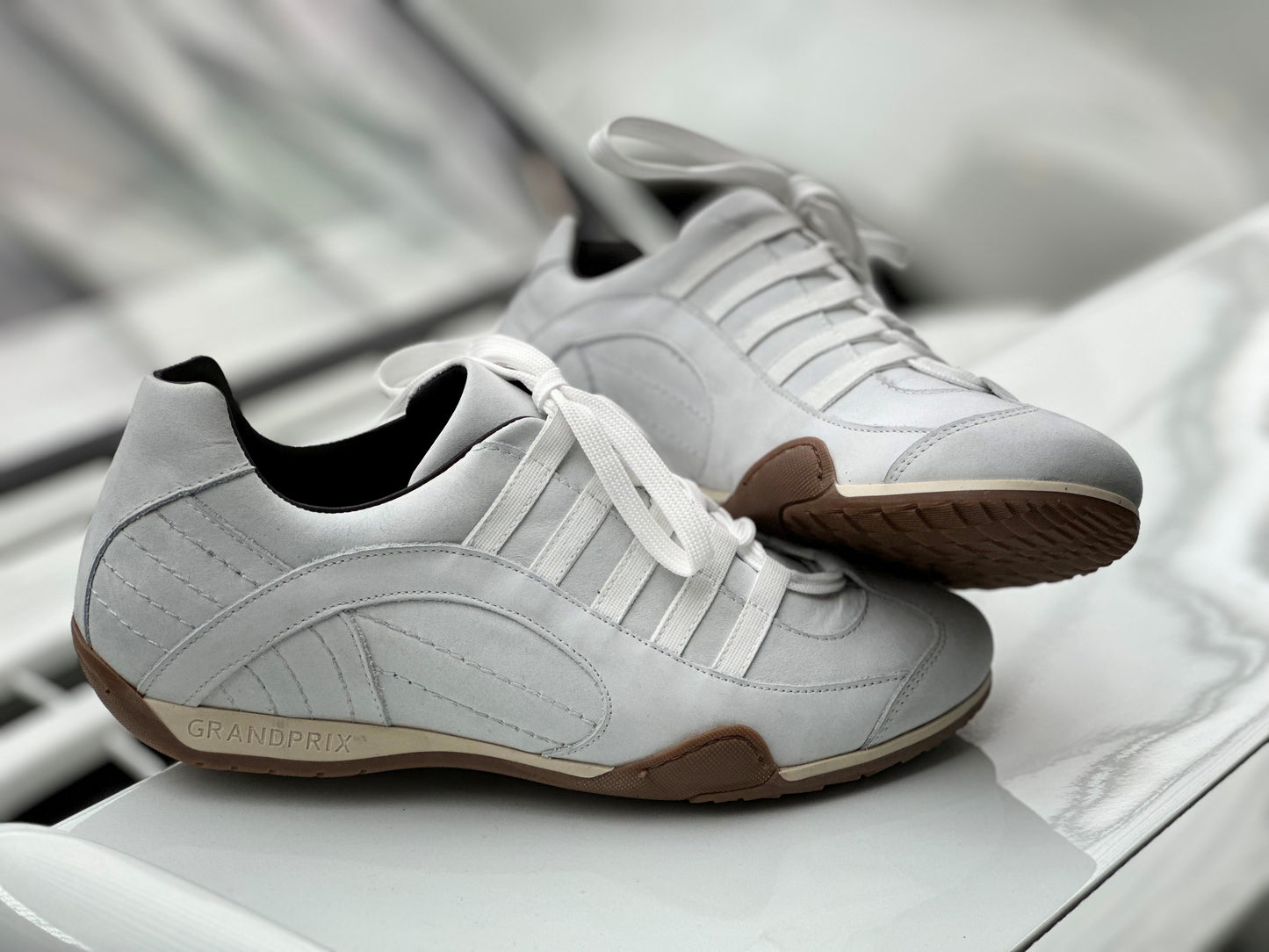 Chaussures de conduite GPO Smart White