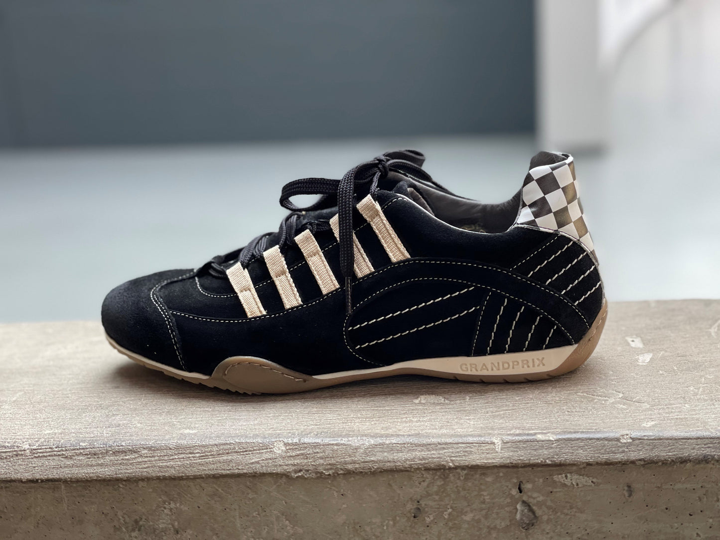 Chaussures de Conduite GPO Racing Back Gold
