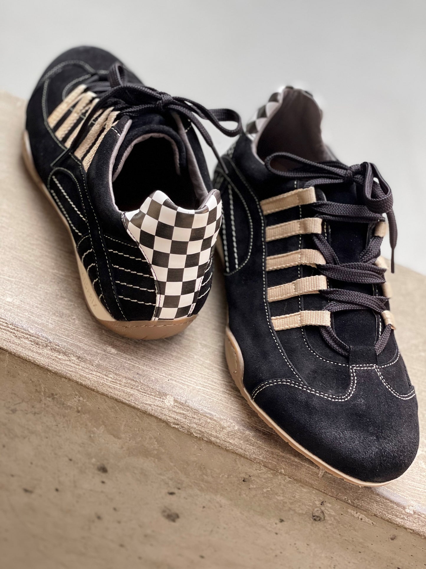 Chaussures de Conduite GPO Racing Back Gold
