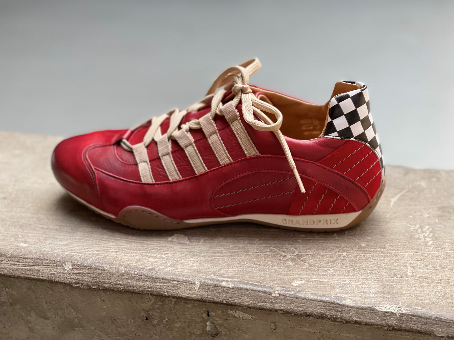 Chaussures de conduite GPO Racing Corsa Rosso - Femme