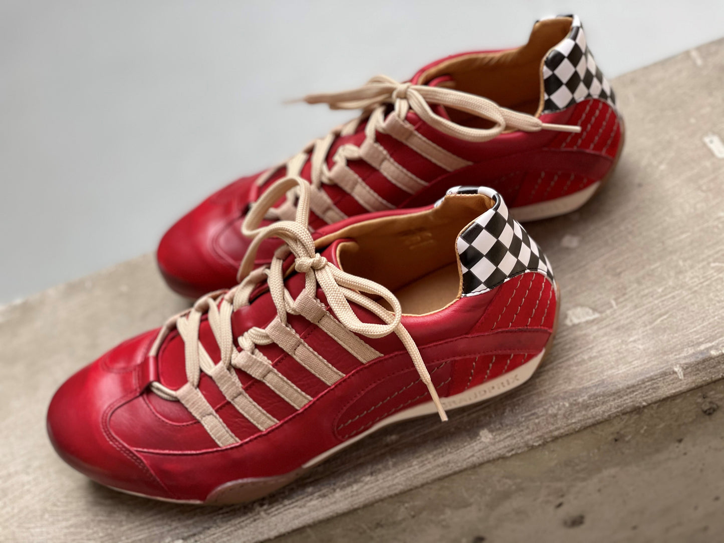 Chaussures de conduite GPO Racing Corsa Rosso - Femme