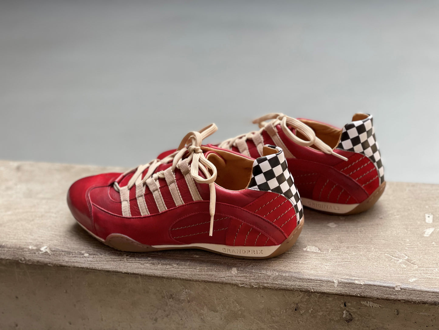 Chaussures de conduite GPO Racing Corsa Rosso - Femme