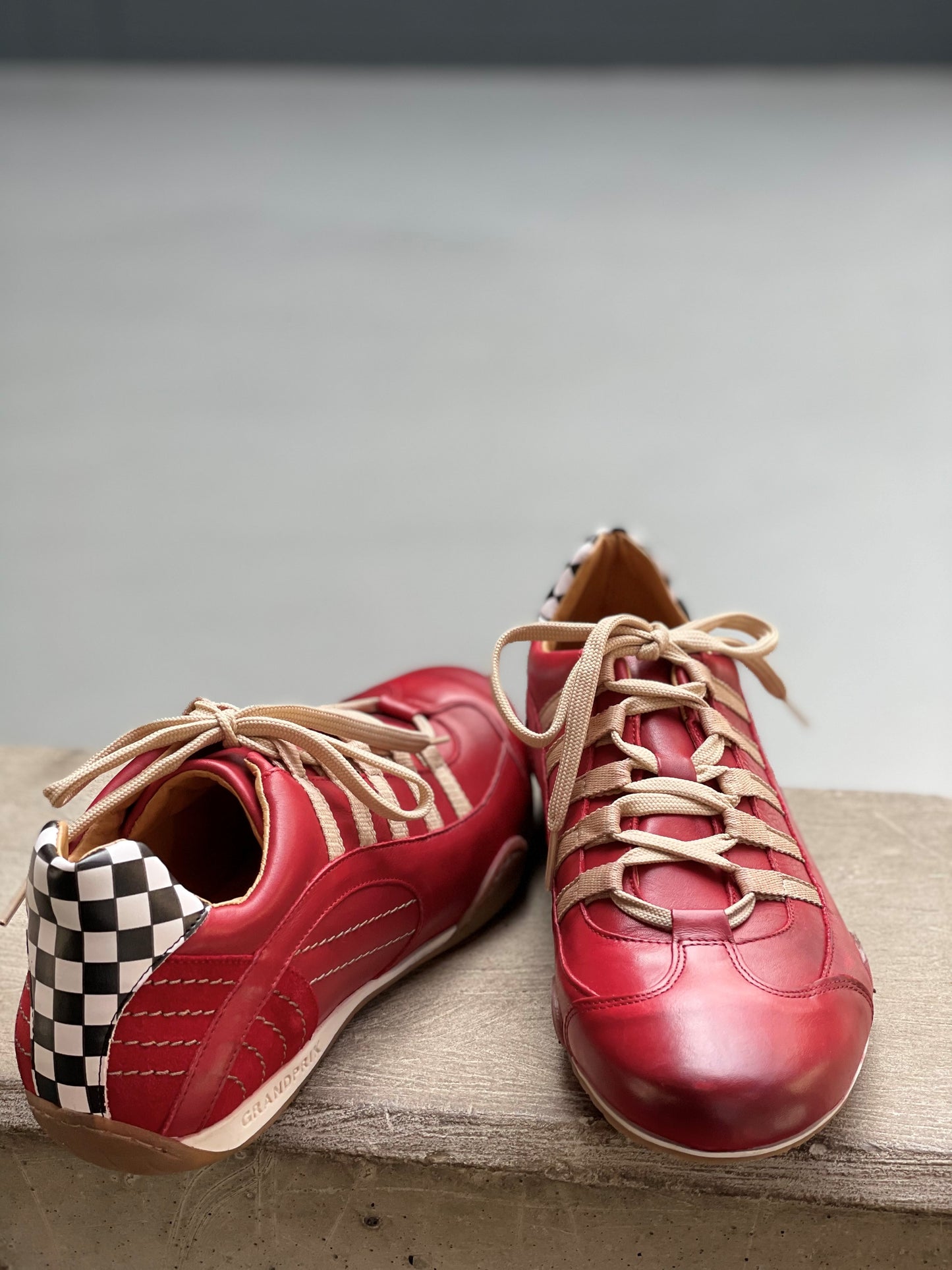 Chaussures de conduite GPO Racing Corsa Rosso - Femme
