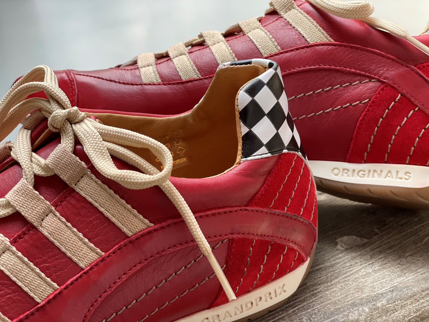 Chaussures de conduite GPO Racing Corsa Rosso - Femme
