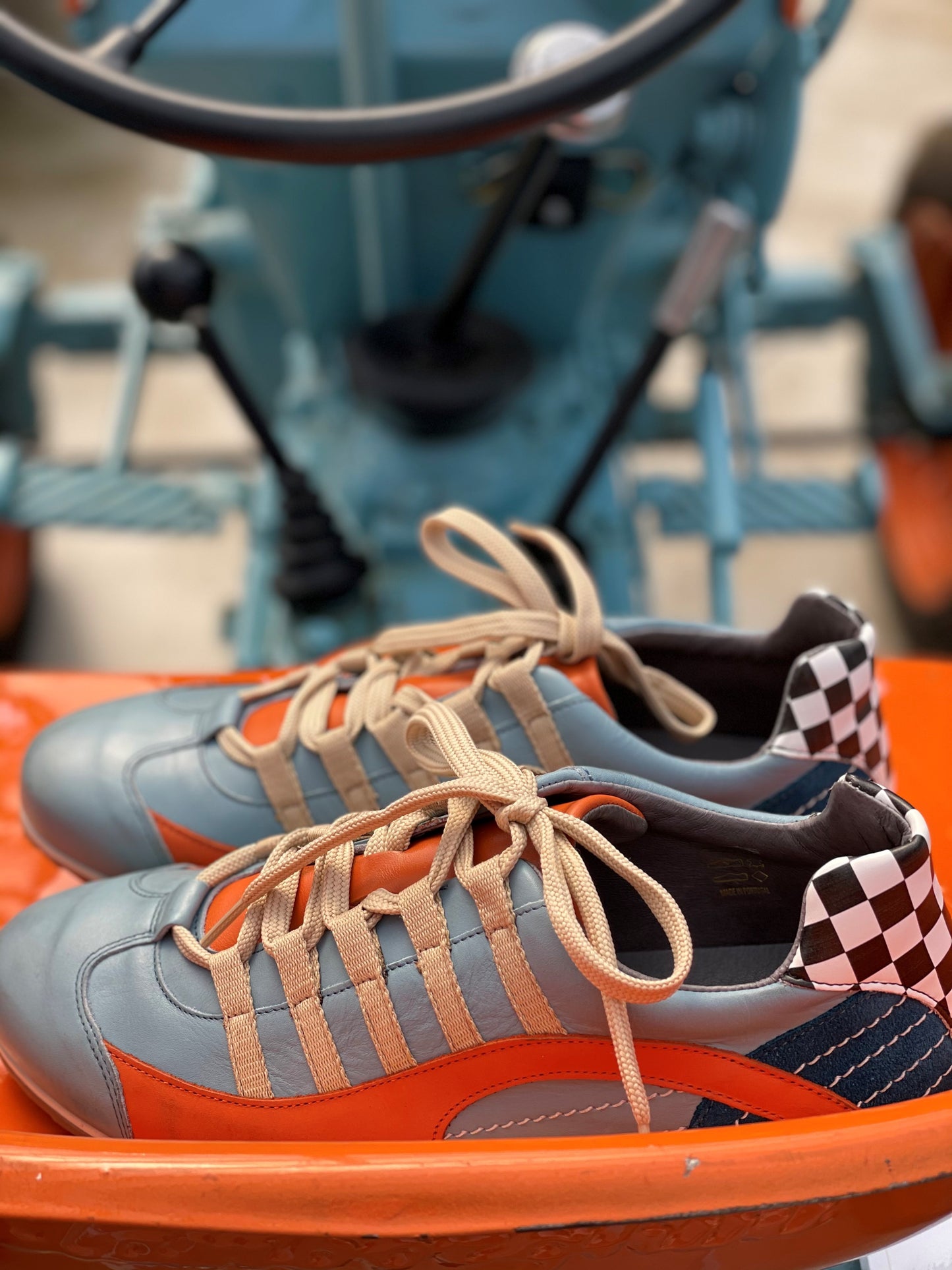 Chaussures de Conduite GPO Racing Ice Blue