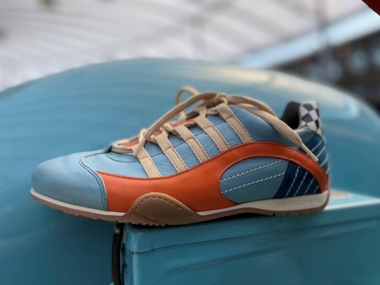 Chaussures de Conduite GPO Racing Ice Blue