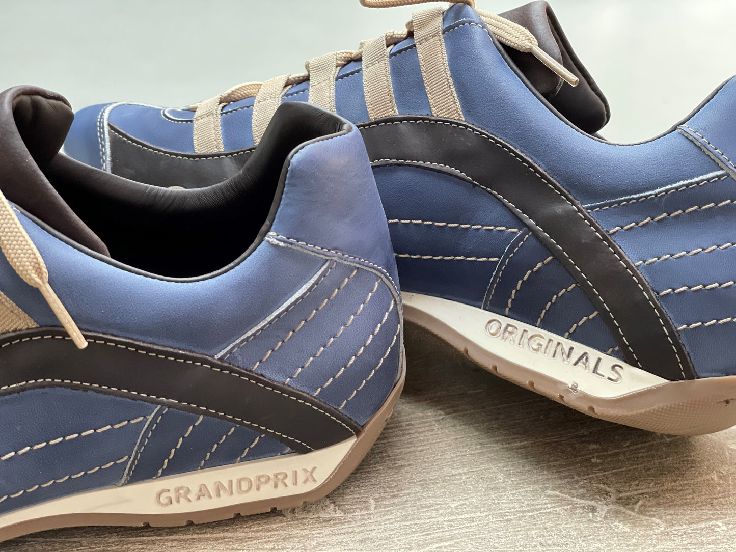 Chaussures de Conduite GPO Laguna Seca Blue