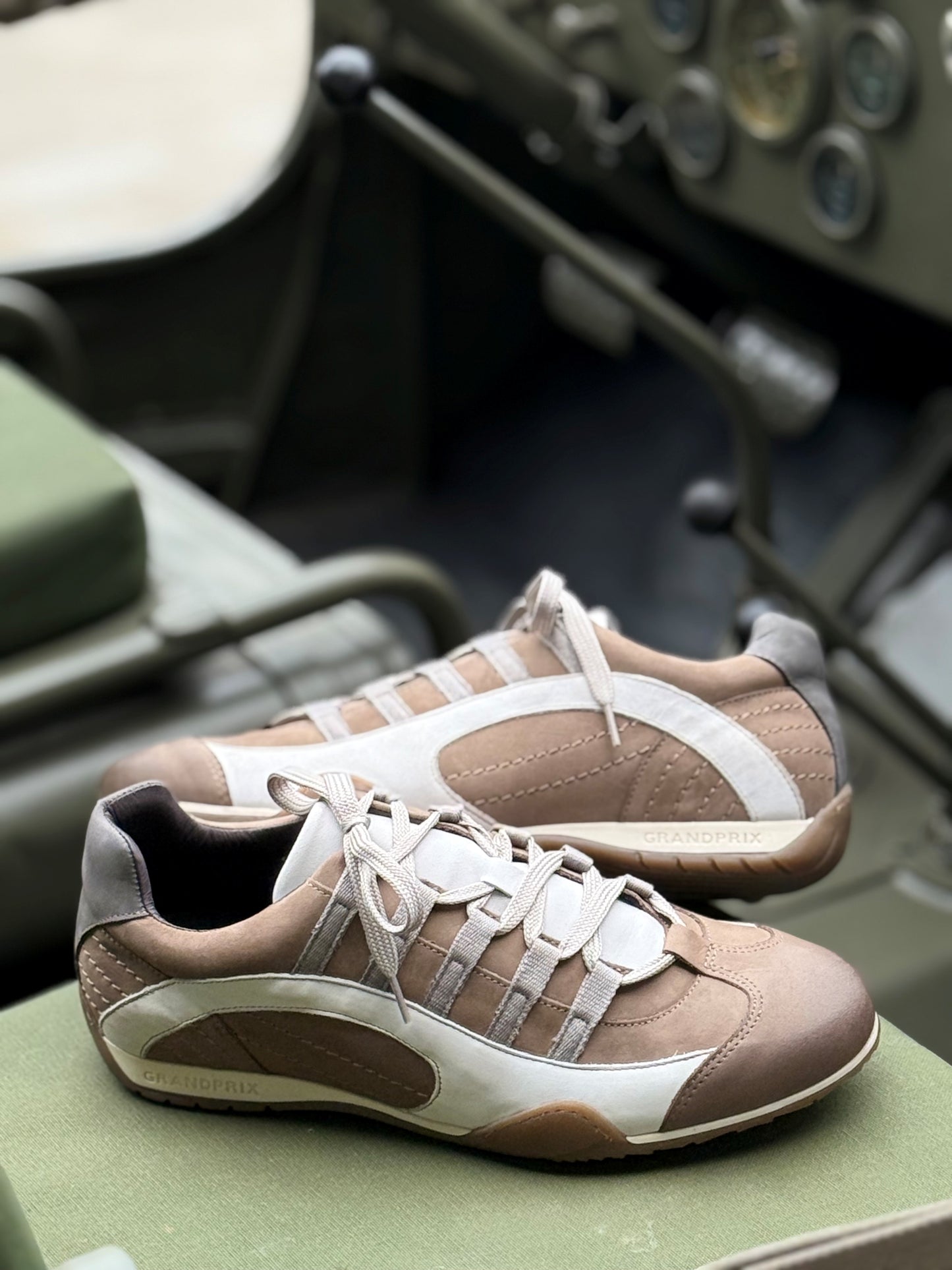 Chaussures de conduite GPO Latte Macchiato