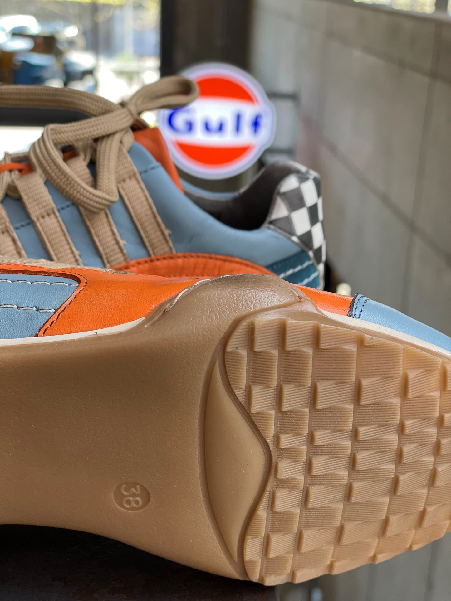 Chaussures de Conduite GPO Racing Ice Blue - Femme