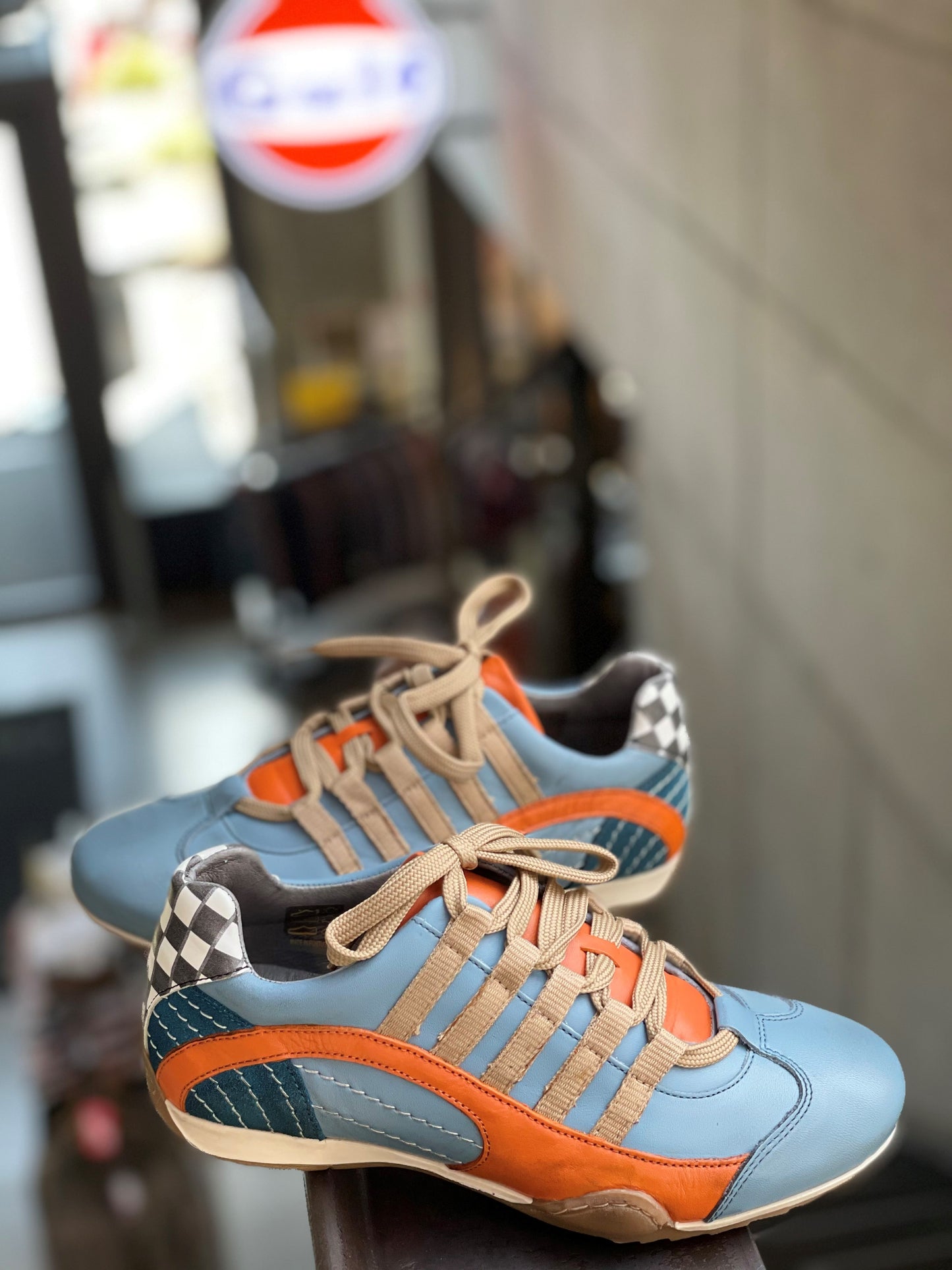 Chaussures de Conduite GPO Racing Ice Blue - Femme
