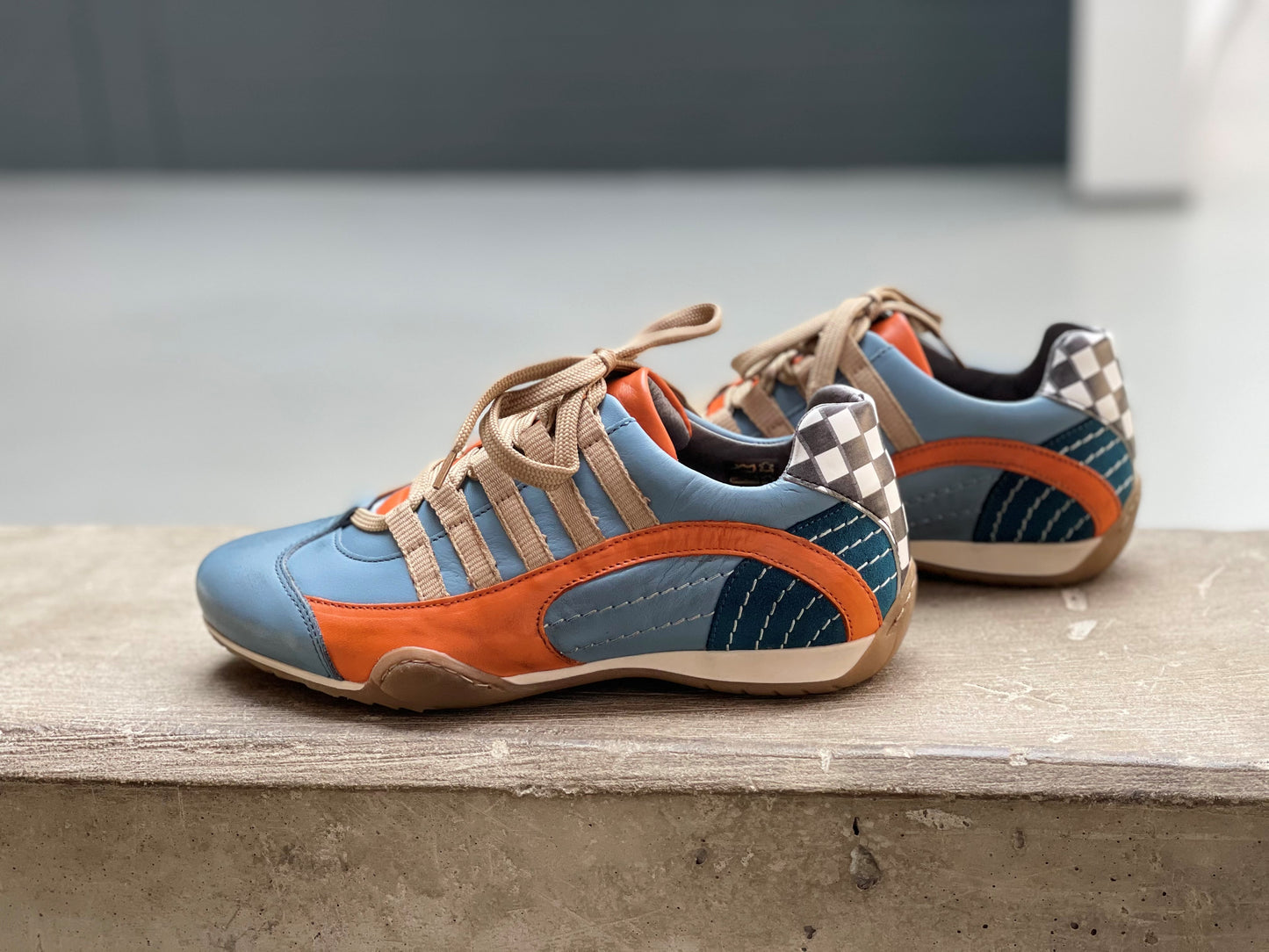 Chaussures de Conduite GPO Racing Ice Blue - Femme