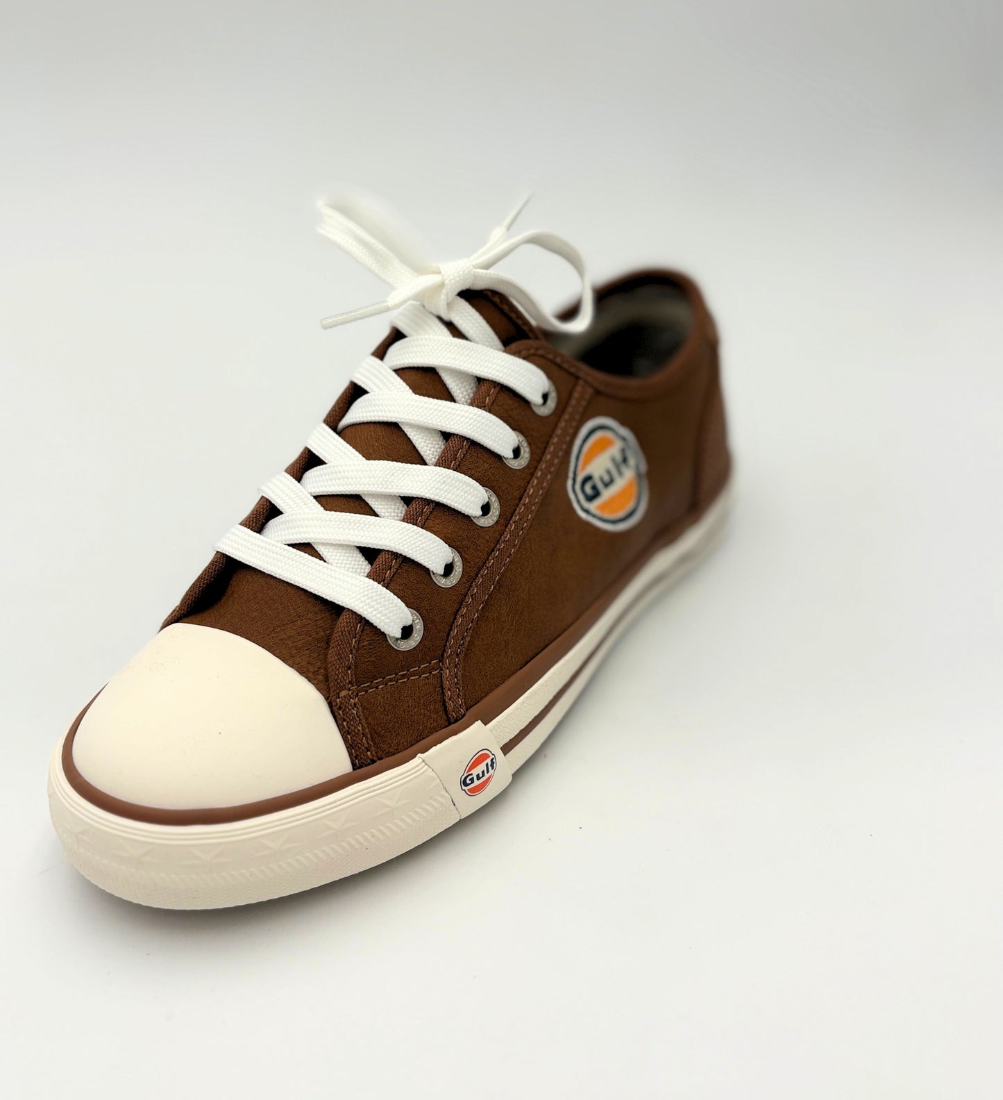 Baskets Gulf Marron Cognac - Femme