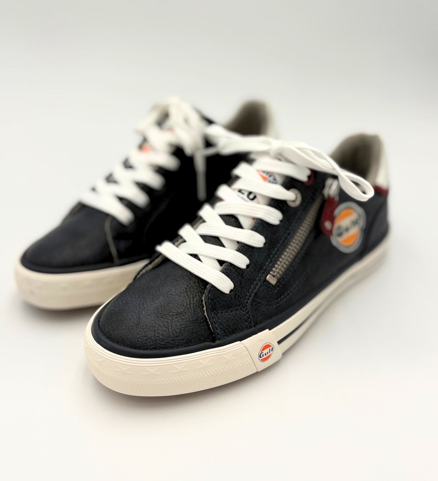 Baskets Gulf Zip Bleu Indigo - Femme