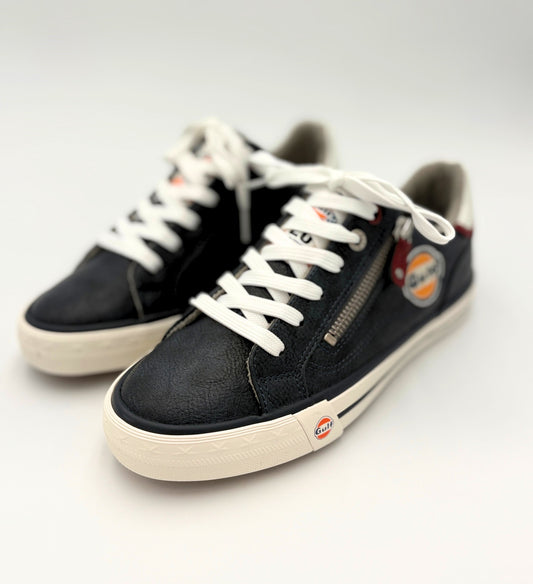 Baskets Gulf Zip Bleu Indigo - Femme