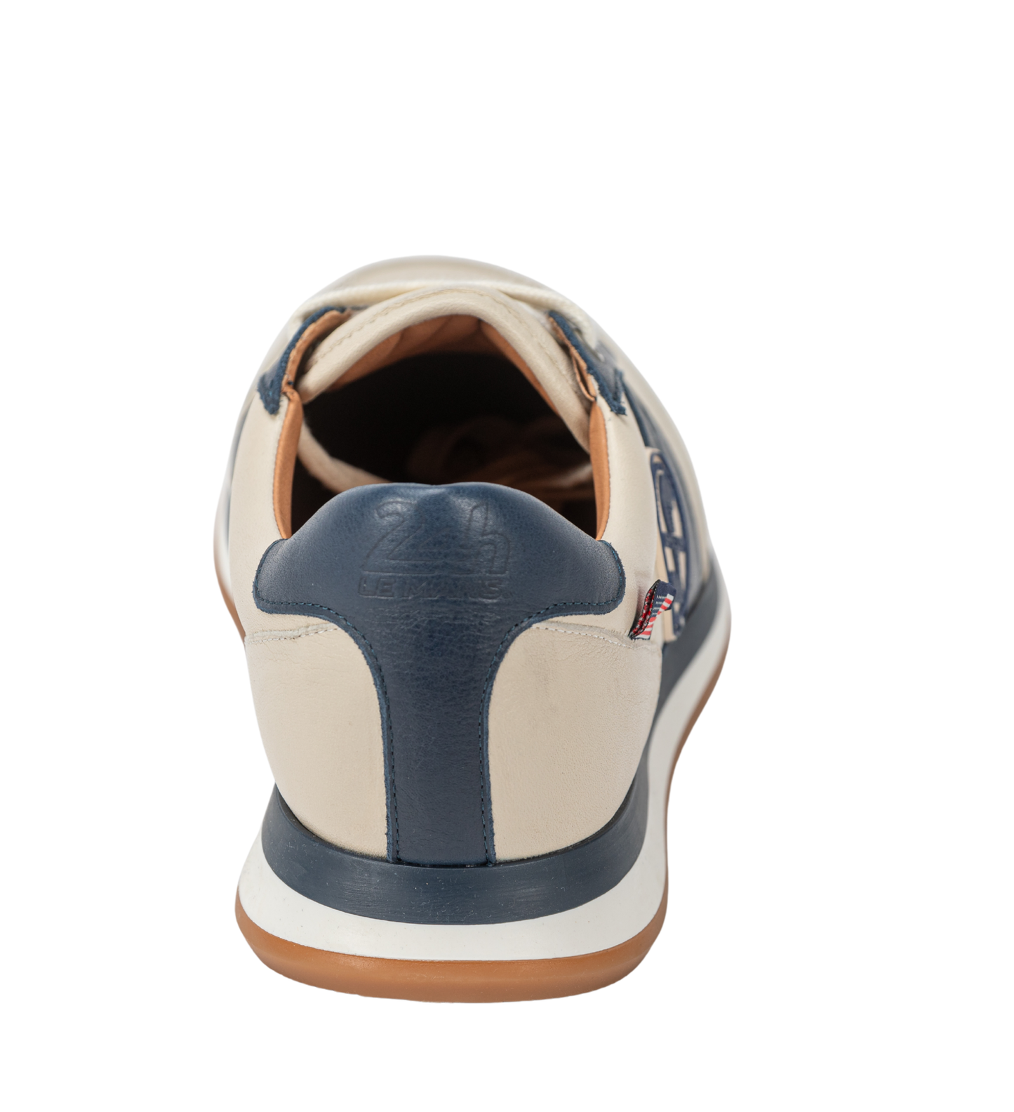 Chaussures Cuir Classic Legend Motors - Carroll Shelby Hall Ecru