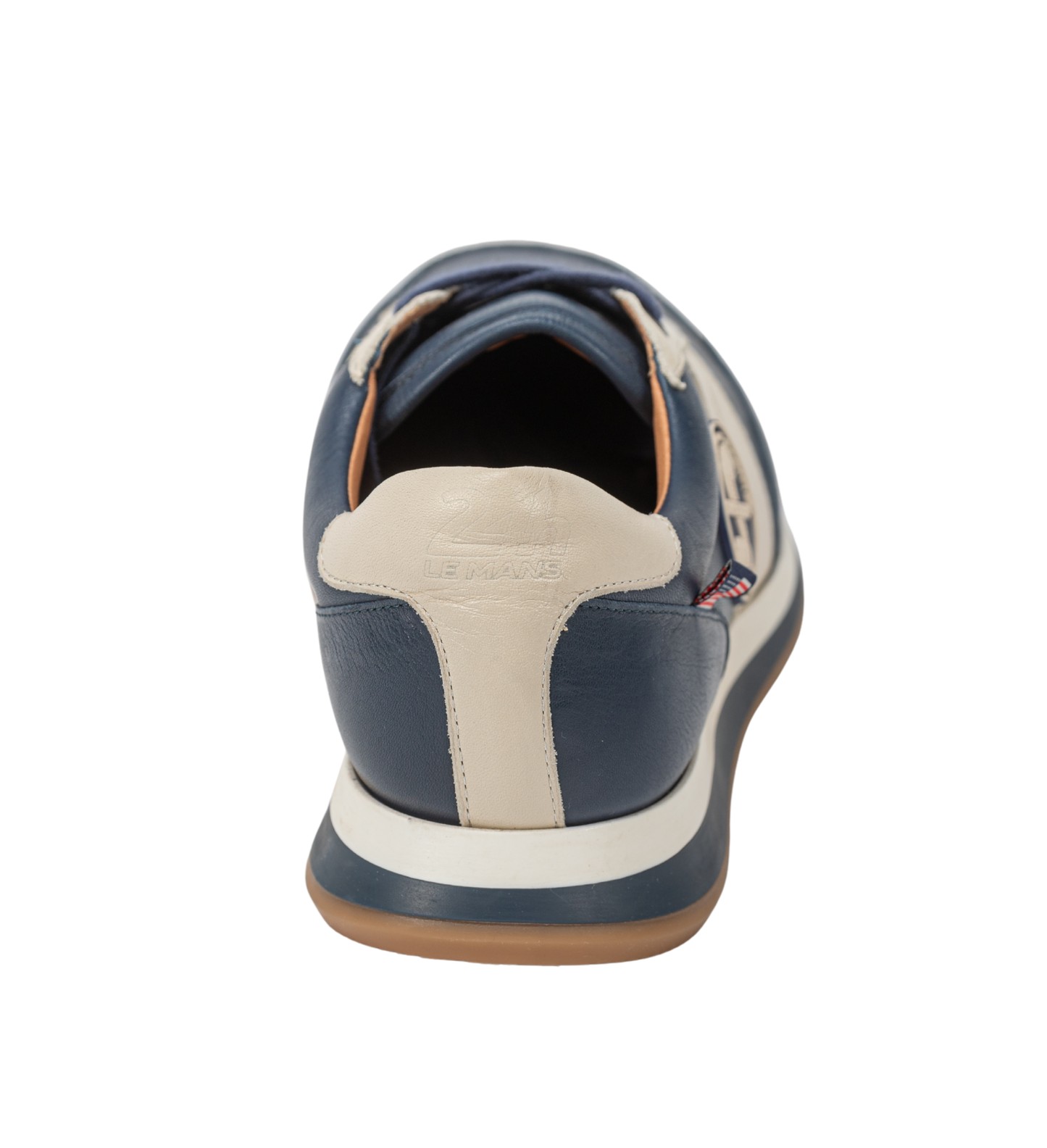 Chaussures Cuir Classic Legend Motors - Carroll Shelby Hall Bleu Marine
