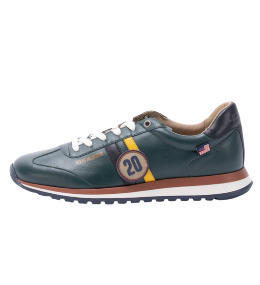 Chaussures Cuir Classic Legend Motors - Steve McQueen Cool Green