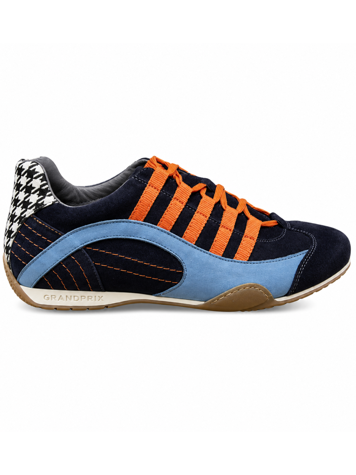 Chaussures GPO Blue-Suède Pépita