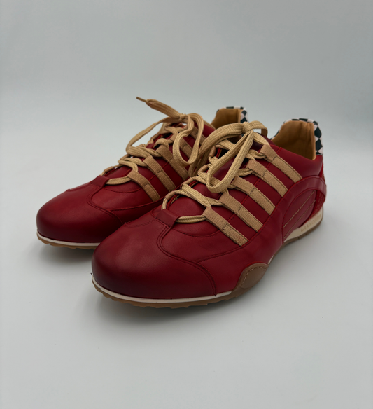 Chaussures de conduite GPO Racing Corsa Rosso