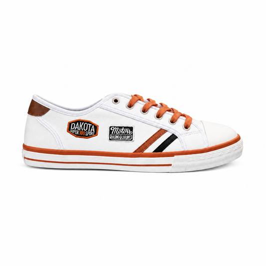 Baskets DK Motors Crème