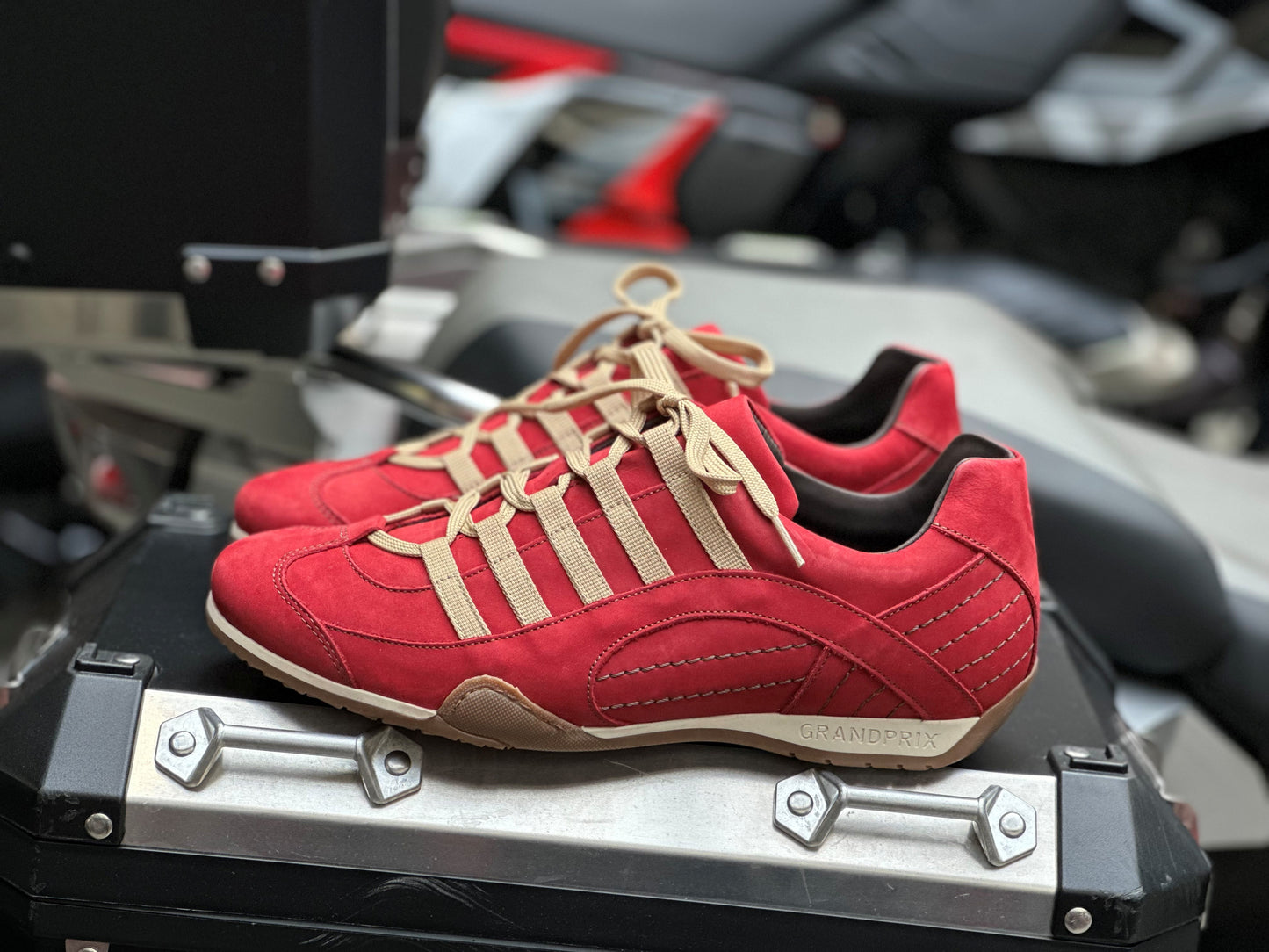 Chaussures de Conduite GPO Corsa Rosso