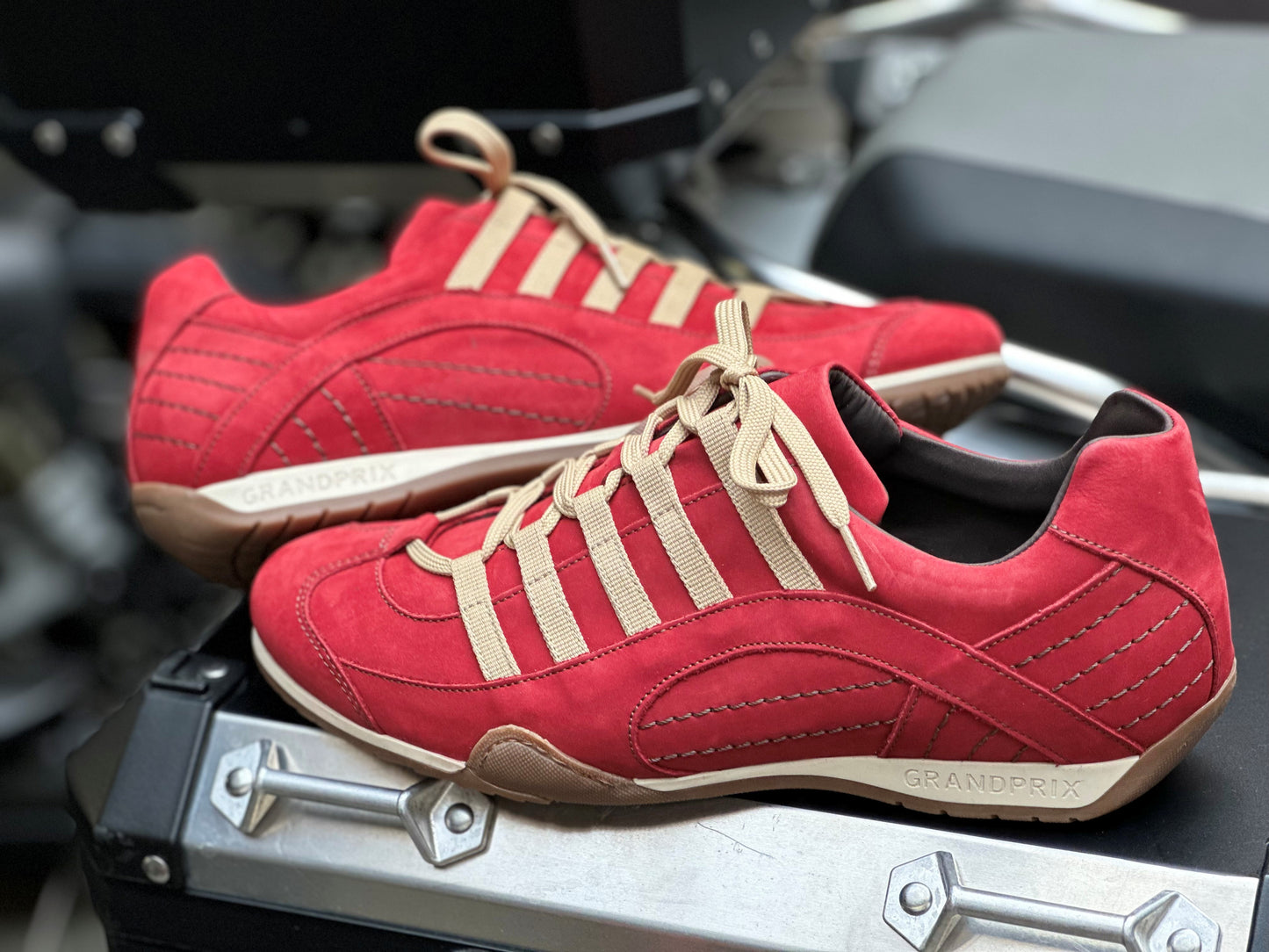 Chaussures de Conduite GPO Corsa Rosso