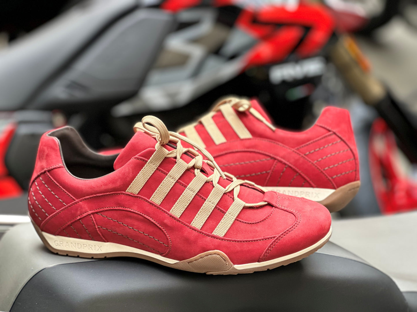 Chaussures de Conduite GPO Corsa Rosso