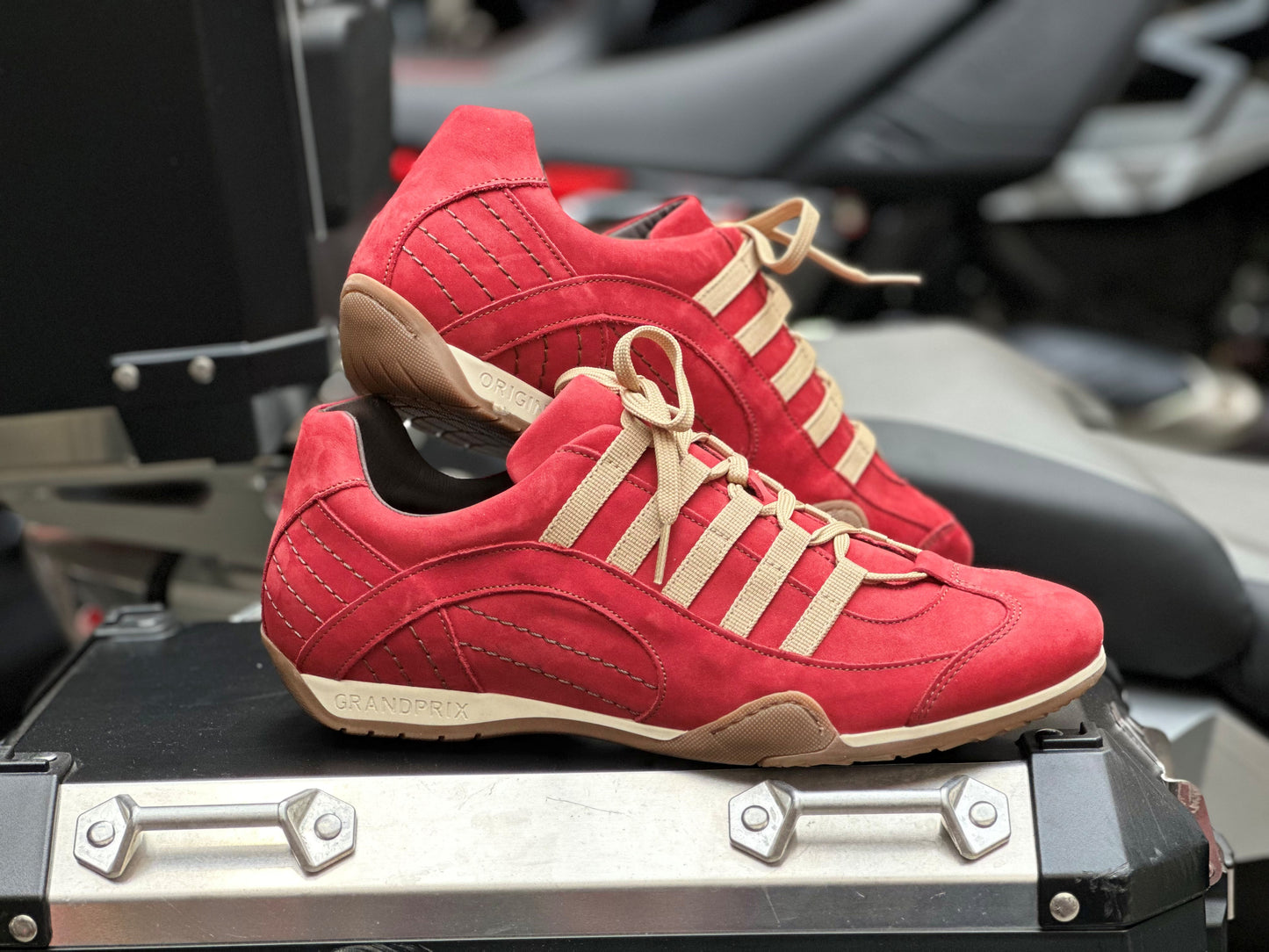 Chaussures de Conduite GPO Corsa Rosso